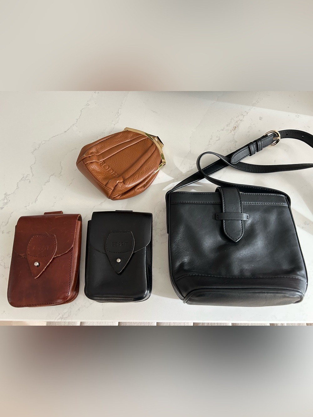 & Other Stories Mini bag, Bodhi wallet, Esprit Two belt pockets, beautiful